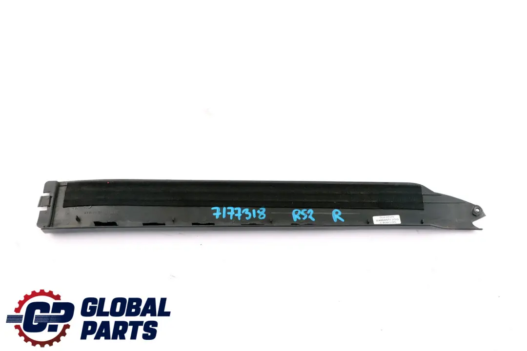 Blende Innen Rechts Klappdach Abdecken für BMW Mini Cooper R52 mit Teilenummer 7177318 BMW Mini Cooper R52 Blende Innen Rechts Klappdach Abdecken - SKU 7177318 - Teilenummer 7177318