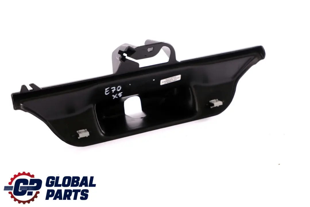 Boot Trunk Lid Lock Latch Cover Trim Black to BMW X5 Series E70 Tailgate with Part number 7177378 BMW X5 Series E70 Tailgate Boot Trunk Lid Lock Latch Cover Trim Black - SKU 7177378 - Part number 7177378