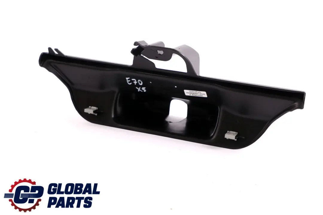 Boot Trunk Lock Latch Cover Trim Negro para BMW E70 Tailgate con número de pieza 7177378 BMW E70 Tailgate Boot Trunk Lock Latch Cover Trim Negro - SKU 7177378 - Número de pieza 7177378