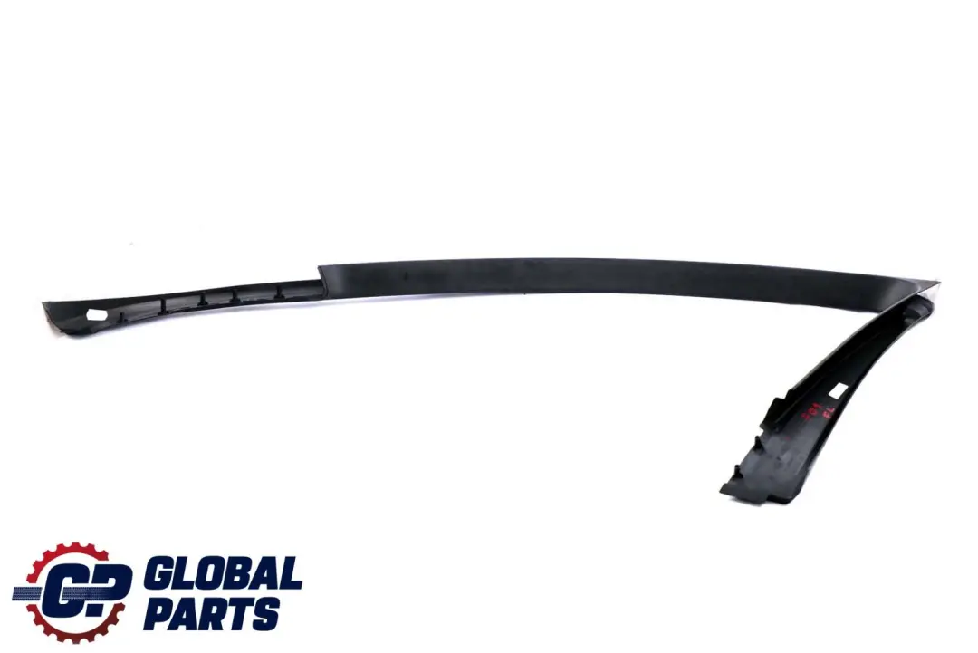 BMW F01 F02 Delantero Izquierdo Marco Ventana Cubierta Negro - SKU 7177625 - Número de pieza 7177625