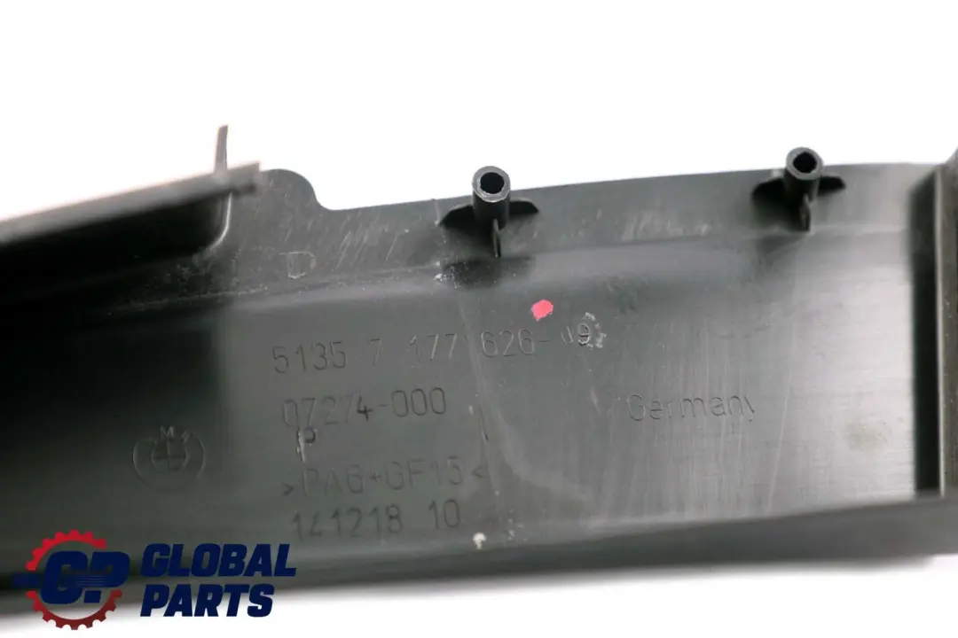 Front Right O/S Door Window Frame Trim Cover Black to BMW F01 F02 with Part number 7177626 BMW F01 F02 Front Right O/S Door Window Frame Trim Cover Black - SKU 7177626 - Part number 7177626