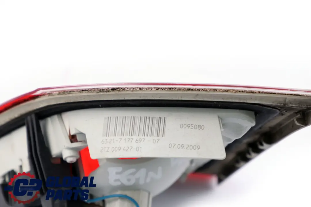 BMW E61 LCI Touring Fanale posteriore sinistro nel cofano del bagagliaio - SKU 7177697 - Numero di parte 7177697