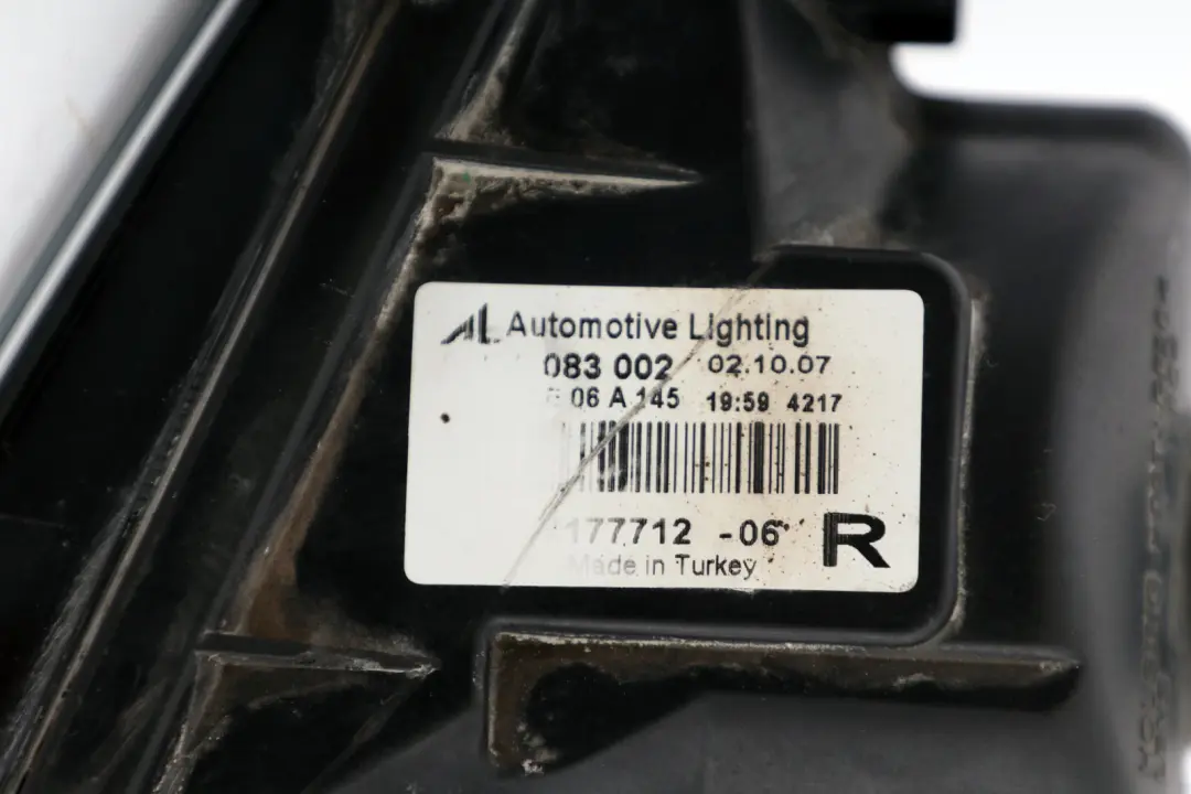 Fog Light BMW E60 E61 LCI Drivers Side Lamp Right O/S to with Part number 7177712 Fog Light BMW E60 E61 LCI Drivers Side Lamp Right O/S - SKU 7177712 - Part number 7177712