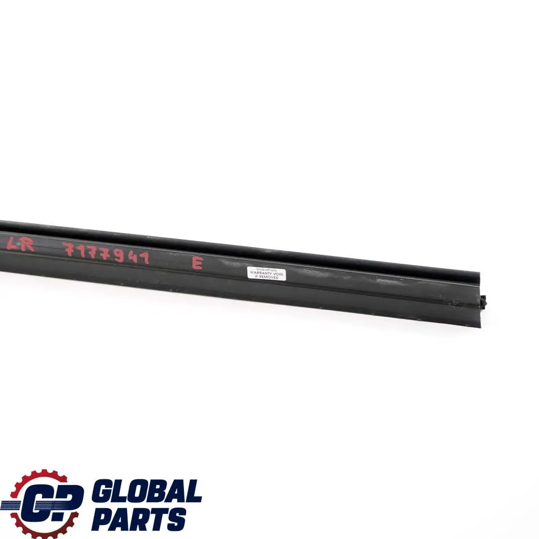 BMW F01 Inner Rear Left Door Window Channel Seal Strip Cover N/S - SKU 7177941 - Part number 7177941