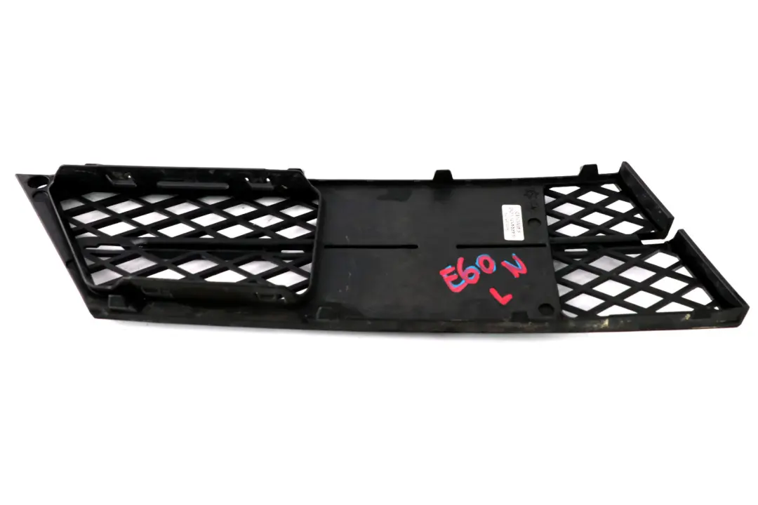 BMW 5 Series E60 E61 LCI Bottom Lower Front Bumper Grill Grille Cover Left N/S - SKU 7178097 - Part number 7178097