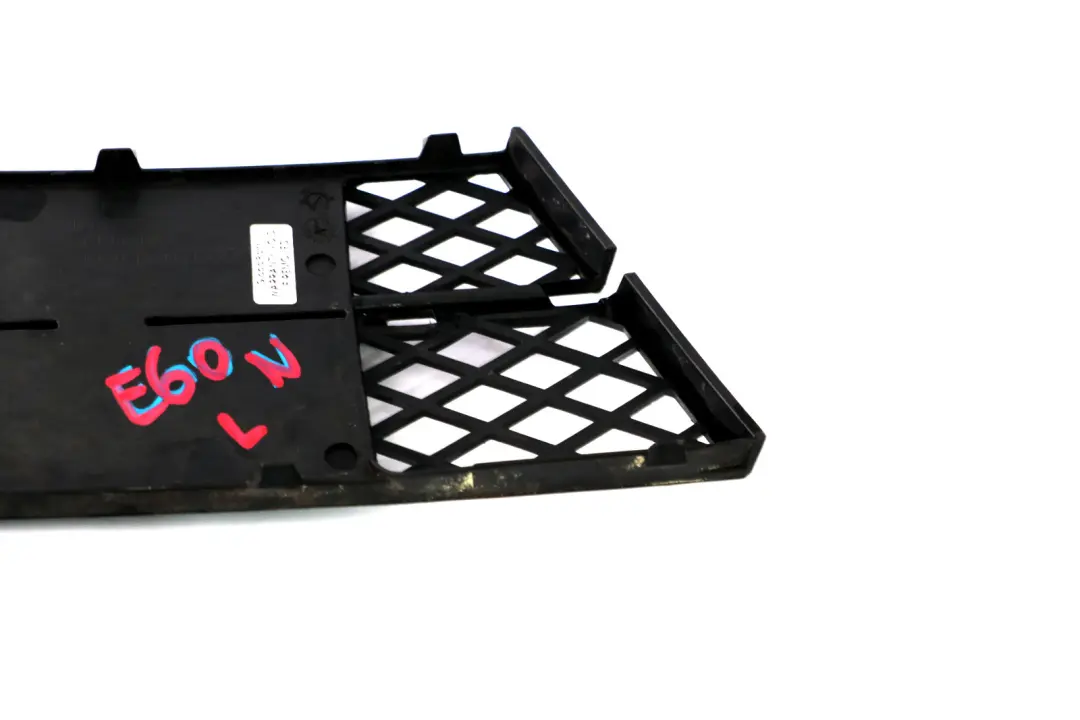 BMW 5 Series E60 E61 LCI Bottom Lower Front Bumper Grill Grille Cover Left N/S - SKU 7178097 - Part number 7178097