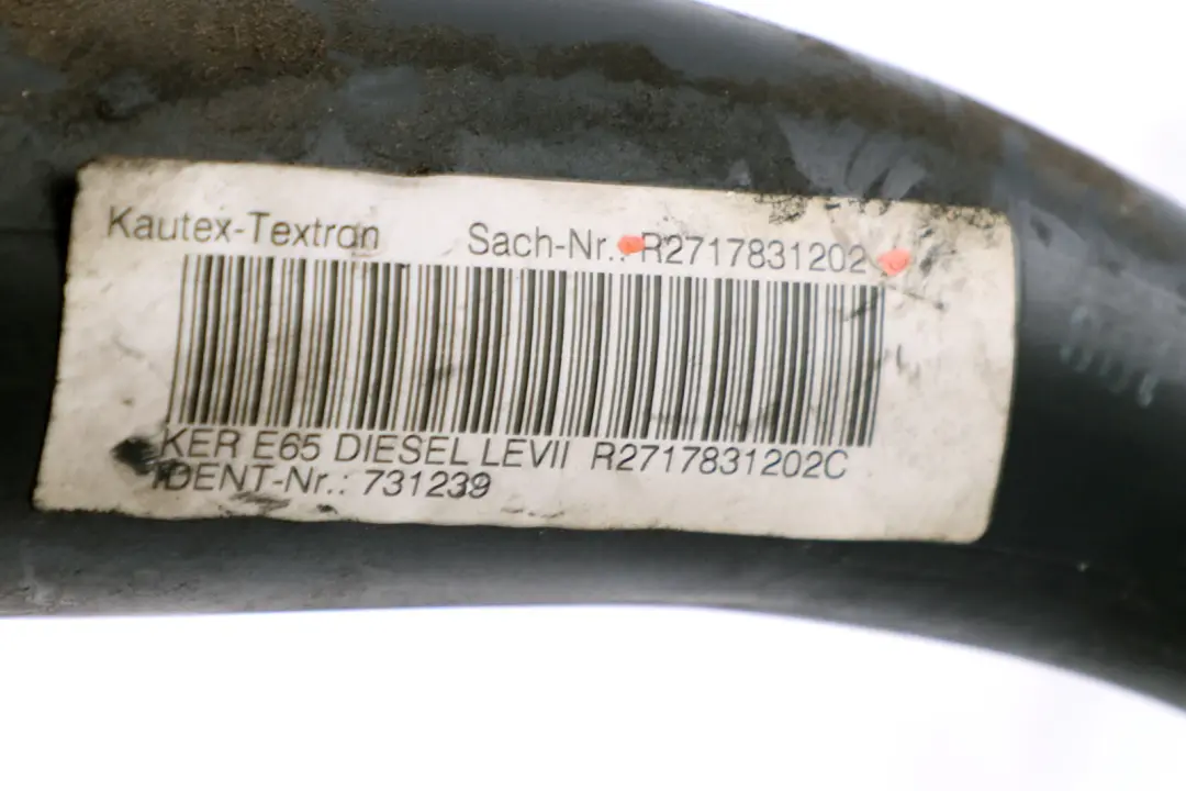 BMW 7 Series E65 E66 E67 Plastic Filler Pipe Fuel Hose - SKU 7178312 - Part number 7178312