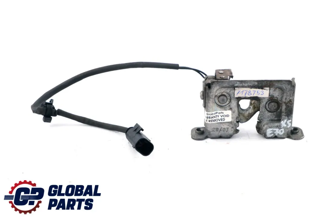 Hood Bonnet Lock Catch Hook Latch to BMW X5 E70 Engine with Part number 7178753 BMW X5 E70 Engine Hood Bonnet Lock Catch Hook Latch - SKU 7178753 - Part number 7178753