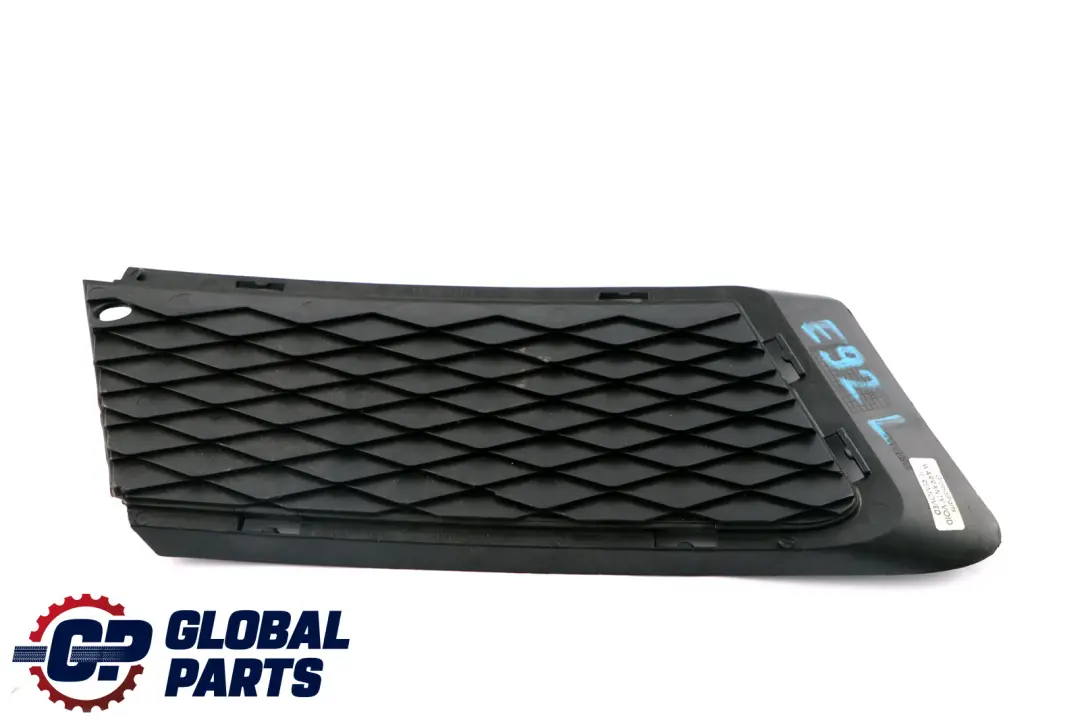 BMW E92 E93 Paraurti Anteriore Inferiore Griglia Chiusa Sinistra - SKU 7178991 - Numero di parte 7178991