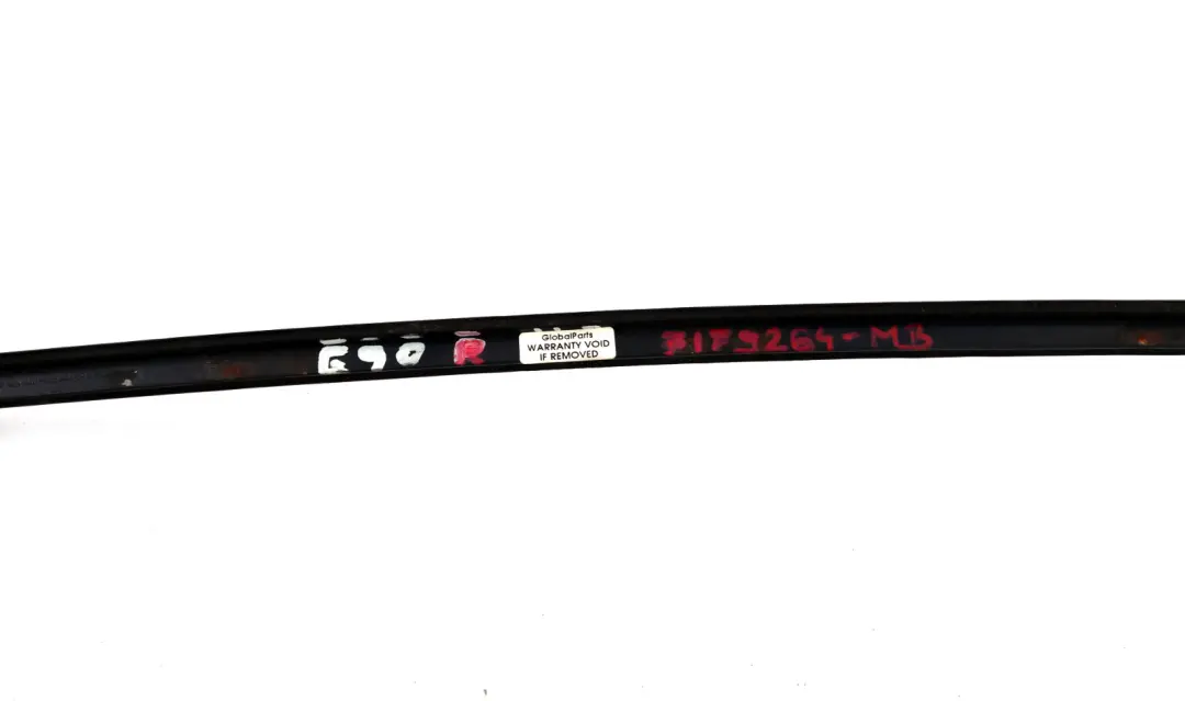 Front Windscreen Drip Moulding Right Monacoblau Blue to BMW 3 Series E90 E91 LCI with Part number 7179264 BMW 3 Series E90 E91 LCI Front Windscreen Drip Moulding Right Monacoblau Blue - SKU 7179264-MB - Part number 7179264