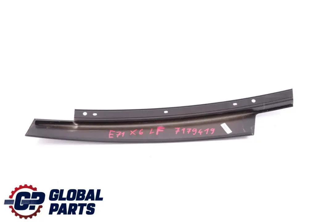 Finisher Window B-pillar Trim Strip Cover Front Left N/S Door to BMW X6 Series E71 with Part number 7179419 BMW X6 Series E71 Finisher Window B-pillar Trim Strip Cover Front Left N/S Door - SKU 7179419 - Part number 7179419
