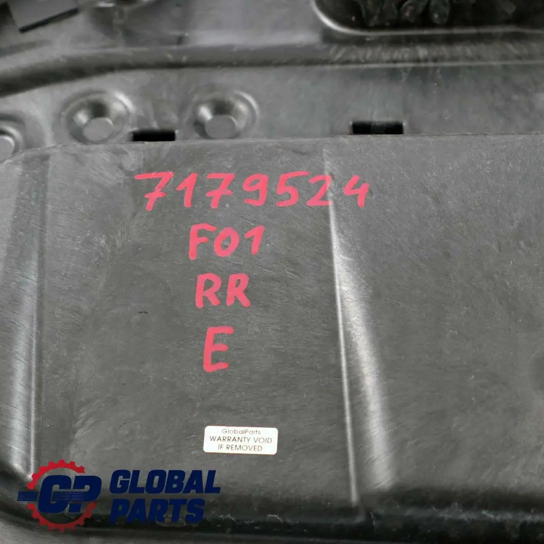 Aislamiento Acustico Puerta Trasera Derecha para BMW F01 F04 con número de pieza 7179524 BMW F01 F04 Aislamiento Acustico Puerta Trasera Derecha - SKU 7179524 - Número de pieza 7179524