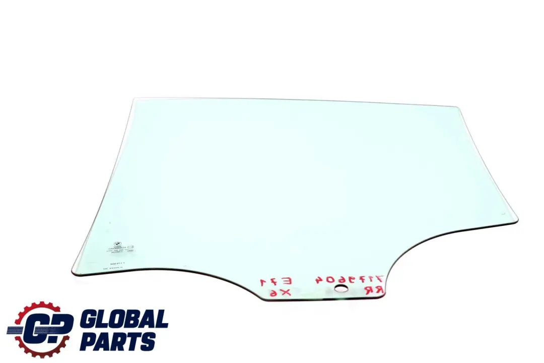 Right O/S Door Side Green Window Glass AS2 to BMW X6 Series E71 Rear with Part number 7179604 BMW X6 Series E71 Rear Right O/S Door Side Green Window Glass AS2 - SKU 7179604 - Part number 7179604