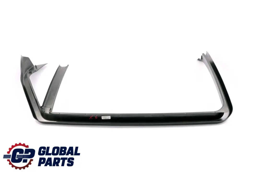 BMW X6 er E71 Abdeckung Fensterrahmen Tür Hinten Links Schwarz - SKU 7179729 - Teilenummer 7179729