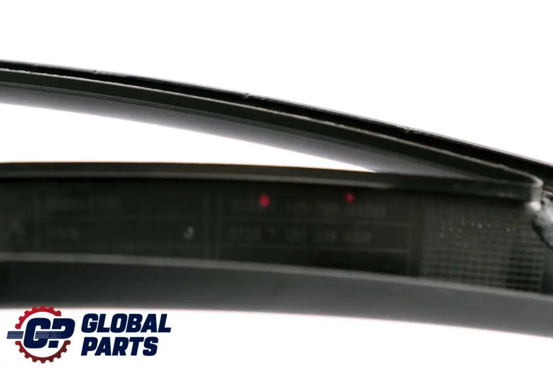 BMW X6 E71 Telaio della finestra della porta posteriore sinistra Coprire nero - SKU 7179729 - Numero di parte 7179729