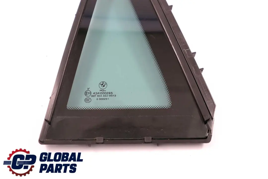 Vitre Latérale Arrière Gauche Fixe Teintée AS3 pour BMW X6 E71 E72 à propos du numéro de pièce 7179769 BMW X6 E71 E72 Vitre Latérale Arrière Gauche Fixe Teintée AS3 - SKU 7179769 - Numéro de pièce 7179769