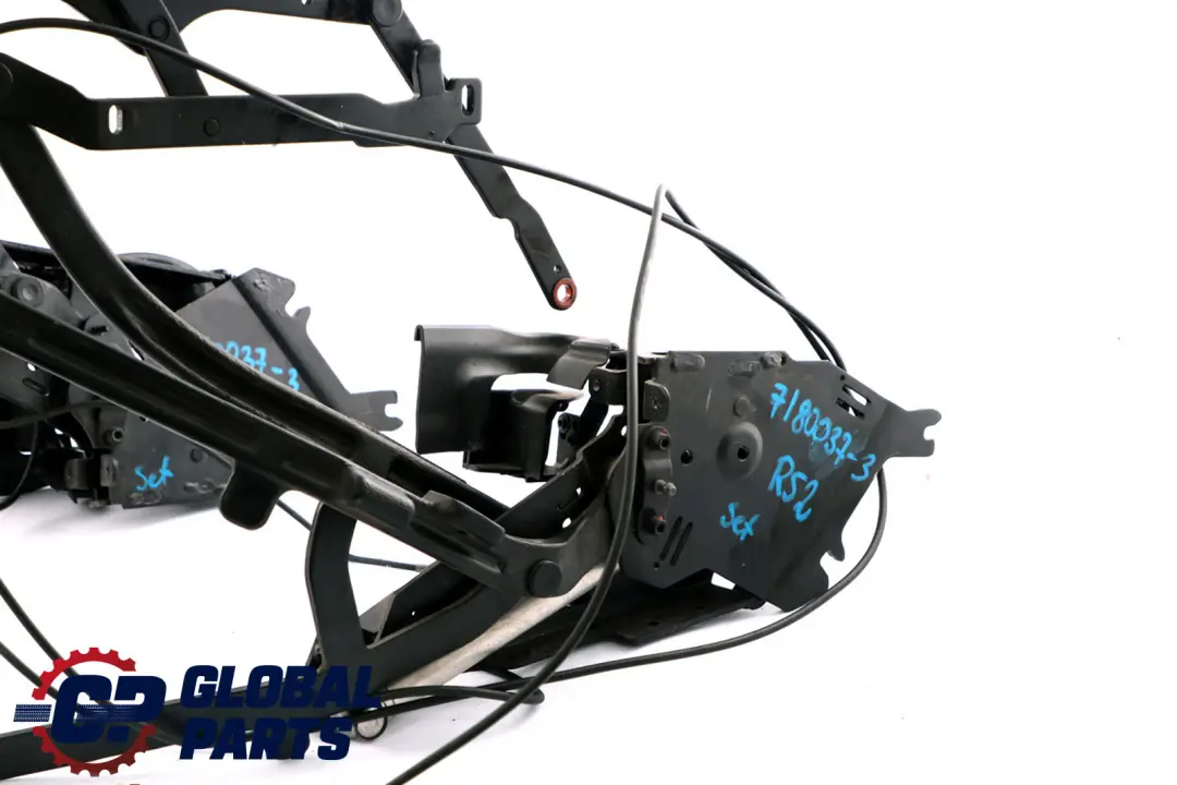 Roof Folding Top Hinge Right Left to Mini Cooper R52 Cabrio Convertible with Part number 7180037 Mini Cooper R52 Cabrio Convertible Roof Folding Top Hinge Right Left - SKU 7180037-3 - Part number 7180037