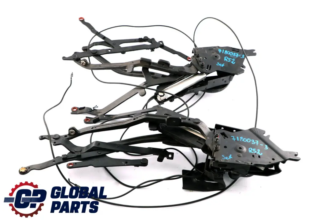 Techo Convertible Plegable Top Bisagra Derecha Izquierda para Mini Cooper R52 Cabrio con número de pieza 7180037 Mini Cooper R52 Cabrio Techo Convertible Plegable Top Bisagra Derecha Izquierda - SKU 7180037-3 - Número de pieza 7180037