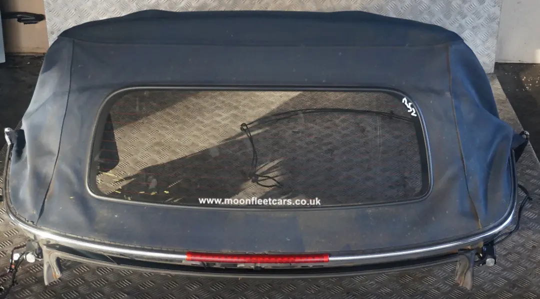 Roof Retractable Folding Top Hardtop Dark Blue to BMW Mini R52 Cabrio Convertible with Part number 7180037 BMW Mini R52 Cabrio Convertible Roof Retractable Folding Top Hardtop Dark Blue - SKU 7180037-5 - Part number 7180037