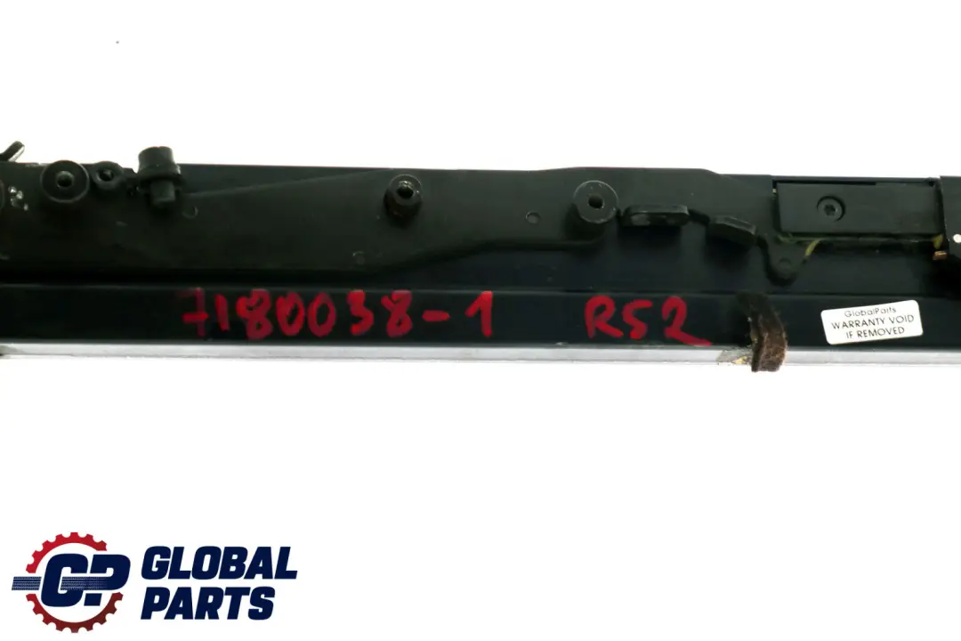 Tetto scorrevole Cavo guida unità trasmissione Manovella 9211104 per Mini R52 Cabrio con numero di parte 7180038 Mini R52 Cabrio Tetto scorrevole Cavo guida unità trasmissione Manovella 9211104 - SKU 7180038-1 - Numero di parte 7180038