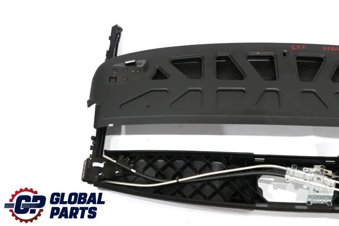 Conjunto Techo Plegable Cabrio GuIa Techo Corredizo Accionamiento Arco para Mini R52 con número de pieza 7180038 Mini R52 Conjunto Techo Plegable Cabrio GuIa Techo Corredizo Accionamiento Arco - SKU 7180038-2 - Número de pieza 7180038