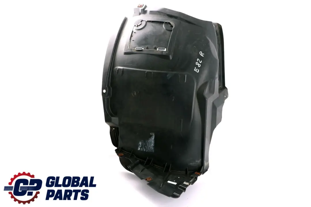 Front Right Wheel O/S Arch Bottom Housing Trim Splash Guard to BMW E82 with Part number 7180150 BMW E82 Front Right Wheel O/S Arch Bottom Housing Trim Splash Guard - SKU 7180150 - Part number 7180150