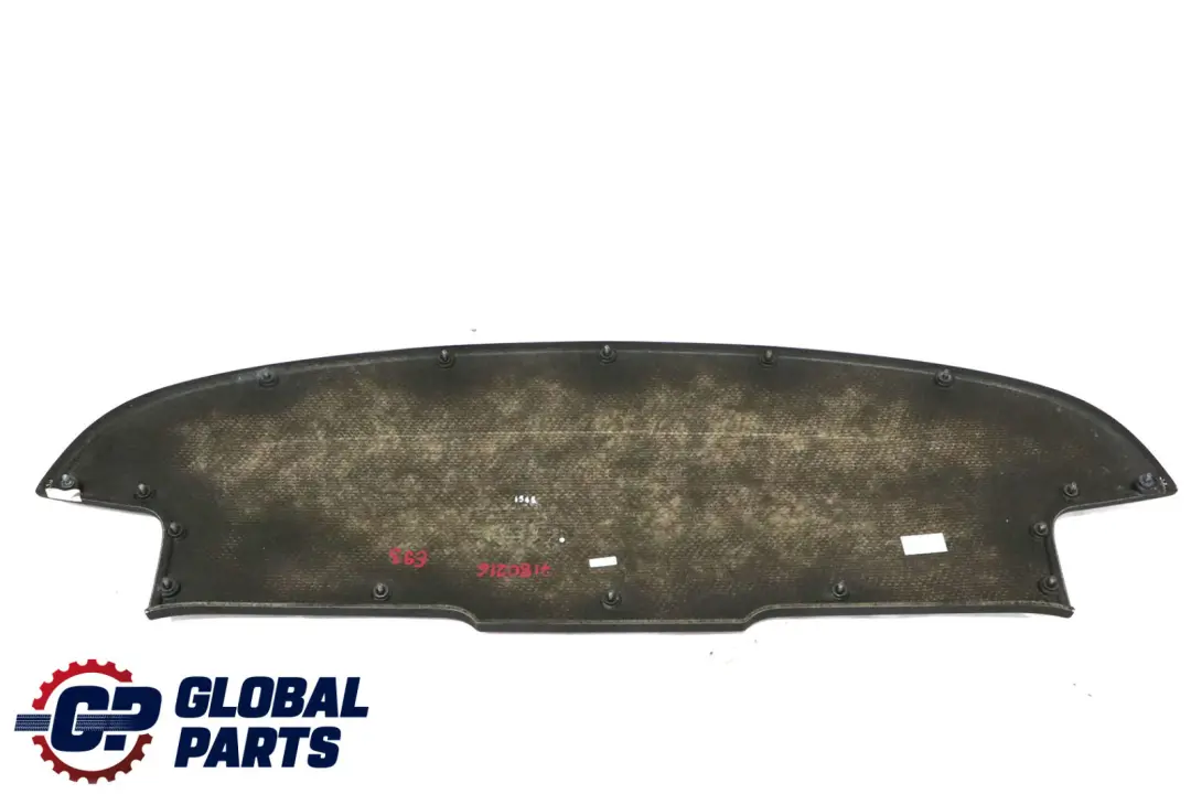 BMW E93 Descapotable Cabrio Paquete Superior Panel Bandeja Estante Trasero Negro - SKU 7180216 - Número de pieza 7180216