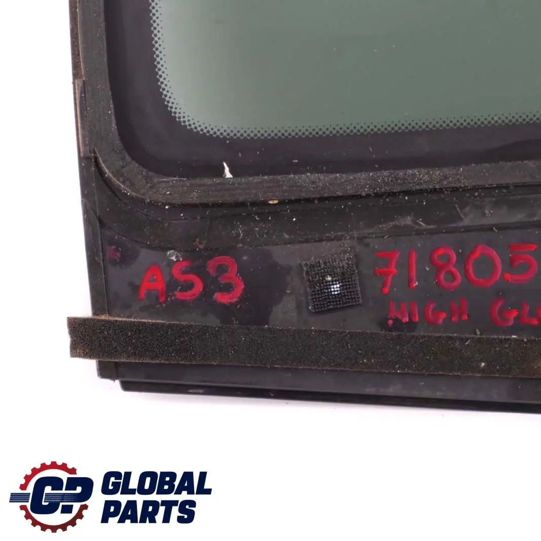 BMW E92 Türseitenfensterglas Schwarz AS3 Hinten Rechts Trim Hochglanz - SKU 7180514-2 - Teilenummer 7180514