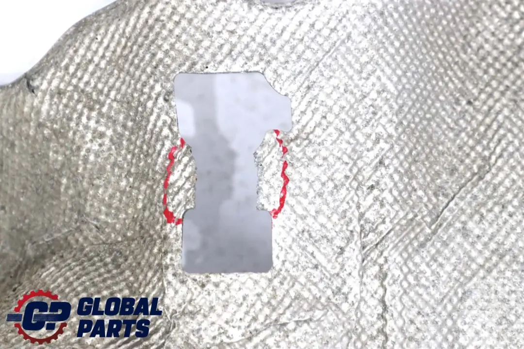 Exhaust Silencer Heat Insulation Shield Panel to BMW X6 Series E71 Rear with Part number 7180631 BMW X6 Series E71 Rear Exhaust Silencer Heat Insulation Shield Panel - SKU 7180631 - Part number 7180631