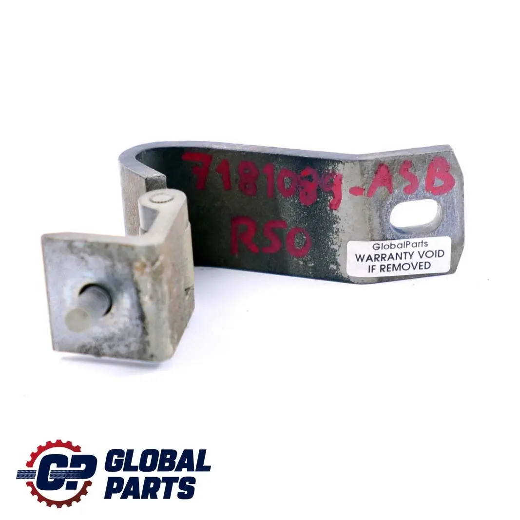 Boot Trunk Lid Hinge Right Left N/O/S Astro Black to BMW Mini R50 R53 Rear with Part number 7181089 BMW Mini R50 R53 Rear Boot Trunk Lid Hinge Right Left N/O/S Astro Black - SKU 7181089-ASB - Part number 7181089