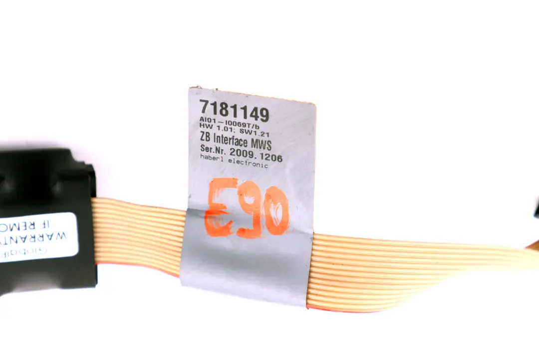 Interfaz Continua Funcionamiento del motor 7 para BMW E90 E60 con número de pieza 7181149 BMW E90 E60 Interfaz Continua Funcionamiento del motor 7 - SKU 7181149 - Número de pieza 7181149