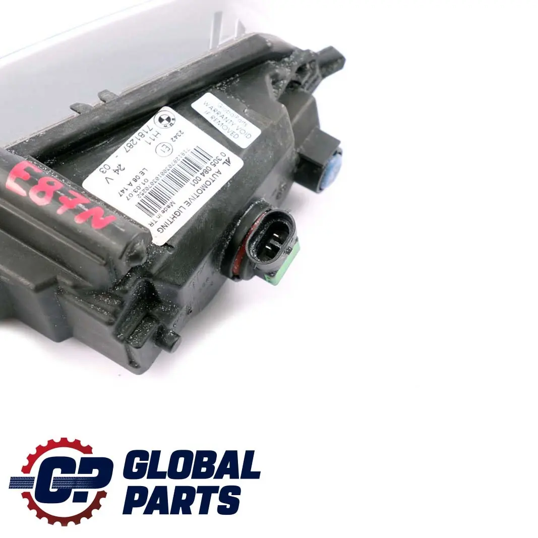 Faro Antiniebla Pasajero Delantero Izquierdo para BMW E81 E87 LCI con número de pieza 7181287 BMW E81 E87 LCI Faro Antiniebla Pasajero Delantero Izquierdo - SKU 7181287 - Número de pieza 7181287