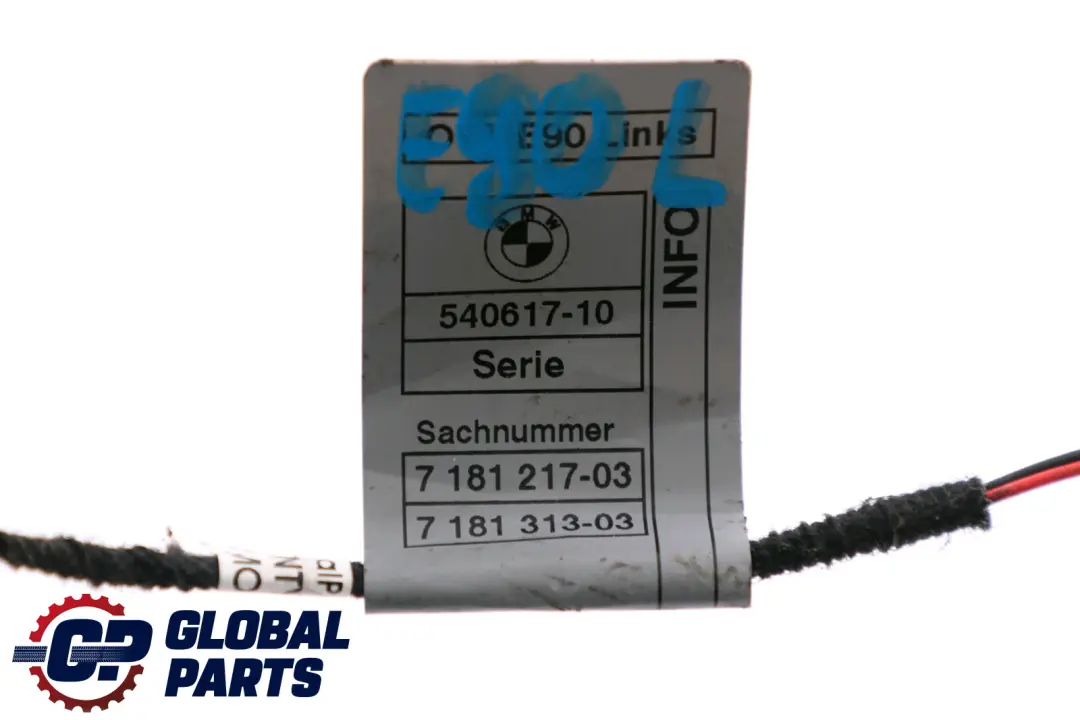 BMW 3 X1 er E84 E90 E91 Türgriff LED Beleuchtung Links 6331 - SKU 7181313 - Teilenummer 7181313