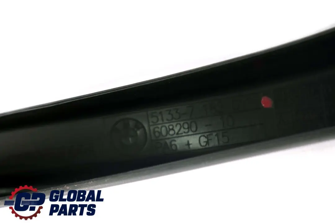 Window Frame Door Front Left N/S Black to BMW 5 Series F10 F11 LCI Cover with Part number 7182011 BMW 5 Series F10 F11 LCI Cover Window Frame Door Front Left N/S Black - SKU 7182011 - Part number 7182011