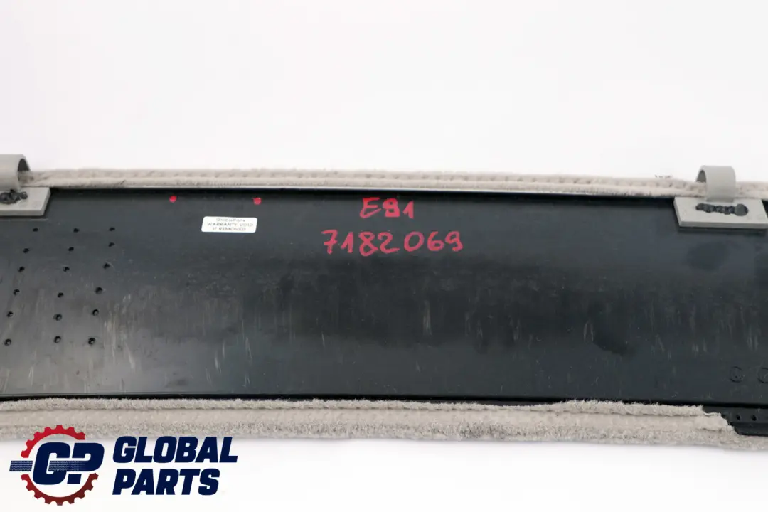BMW 3 Series E91 Boot Trunk Lid Trim Panel Cover Grau Grey 7119055 - SKU 7182069 - Part number 7182069