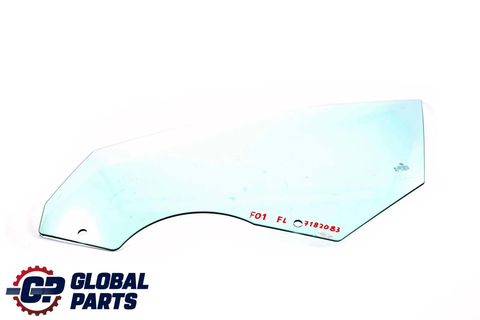 BMW F01 Delantero Izquierdo Puerta Lado Verde Cristal AS2 7182083