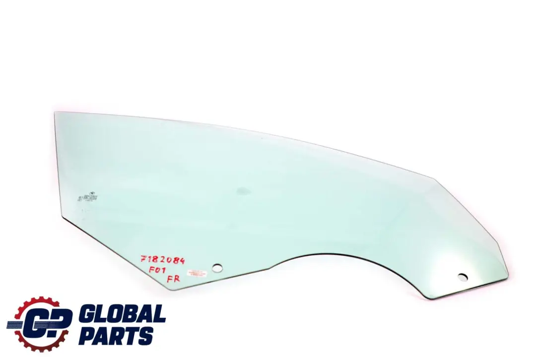 Puerta Delantera Ventana Lateral Verde Cristal AS2 Derecho para BMW F01 con número de pieza 7182084 BMW F01 Puerta Delantera Ventana Lateral Verde Cristal AS2 Derecho - SKU 7182084 - Número de pieza 7182084