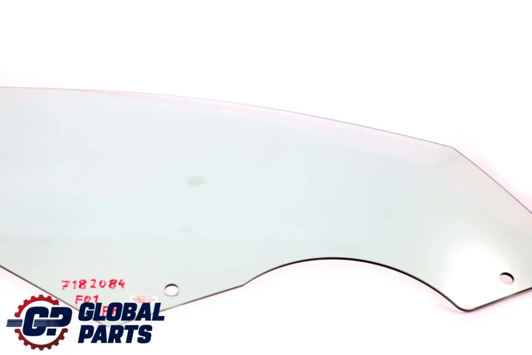 BMW F01 Puerta Delantera Ventana Lateral Verde Cristal AS2 Derecho - SKU 7182084 - Número de pieza 7182084