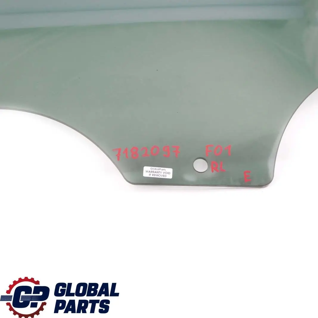 BMW 7 Series F01 F04 Rear Left Door N/S Side Window Glass SSG - SKU 7182097 - Part number 7182097