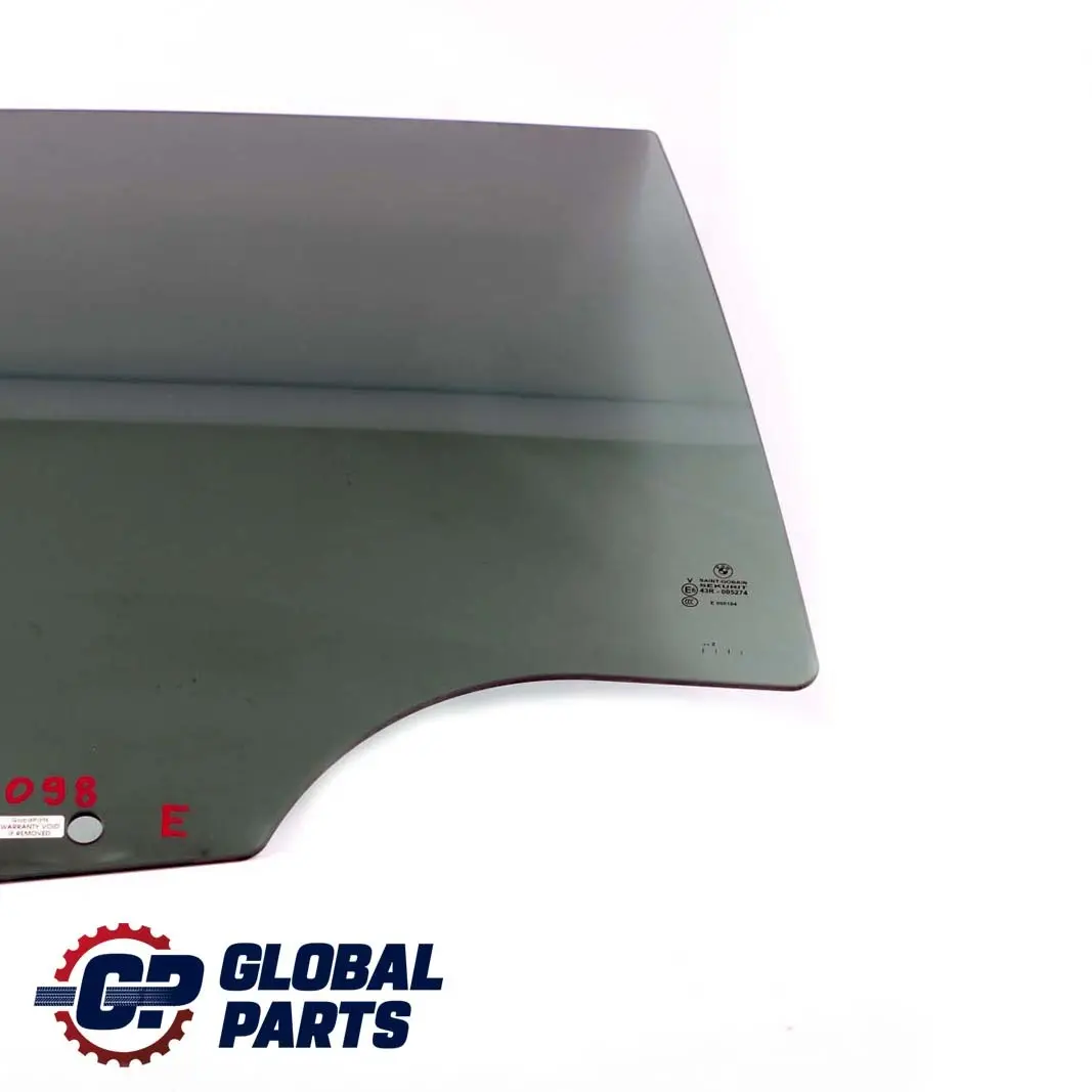 BMW 7 Series F01 F04 Rear Right Door O/S Side Window Glass SSG - SKU 7182098 - Part number 7182098
