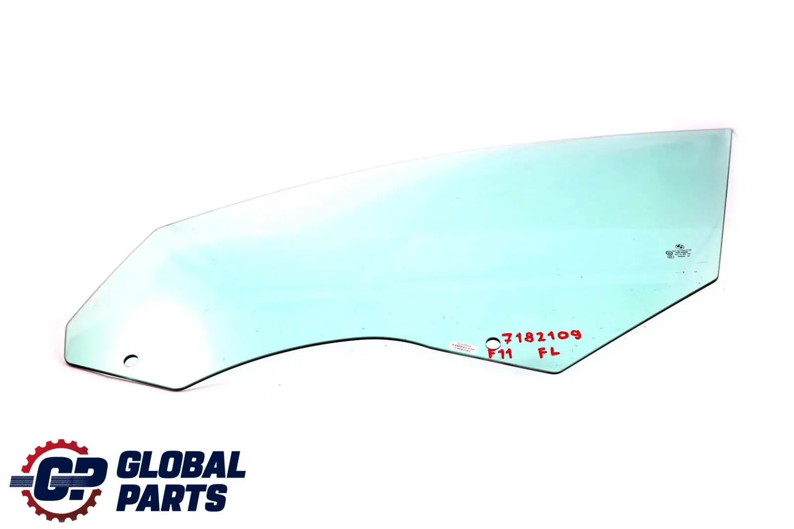 BMW F10 F11 Front Left Door Green Side Window AS2 N/S 7182109