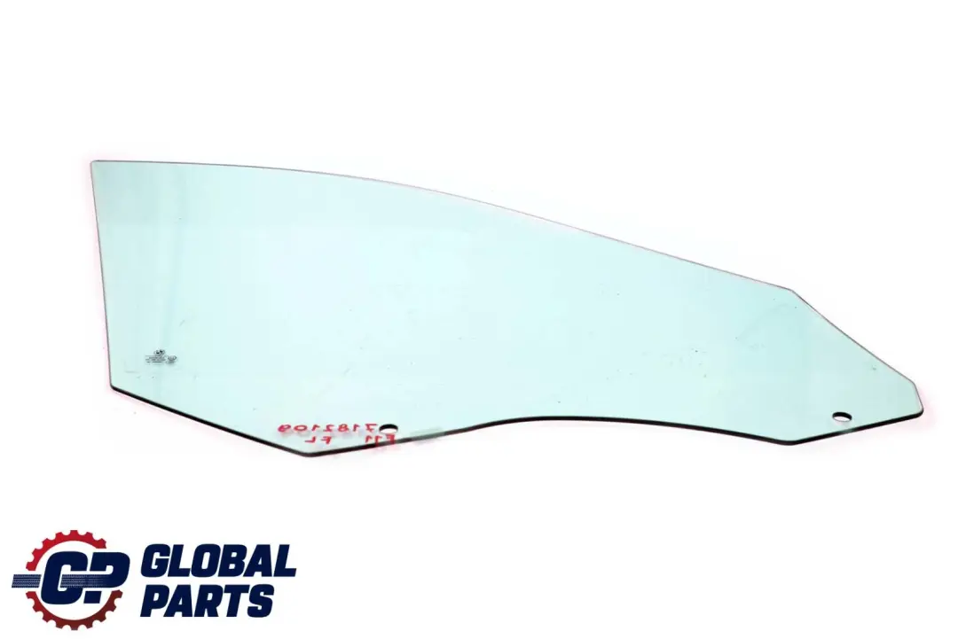 BMW F10 F11 Porte Avant Gauche Fenêtre Latérale Verte AS2 - SKU 7182109 - Numéro de pièce 7182109