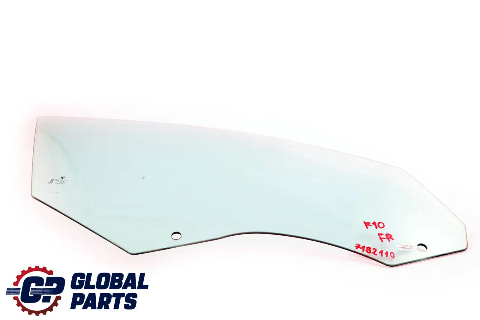 Finestrino Portiera BMW F10 F11 Vetro Anteriore Verde Lateral AS2 Destro 7182110