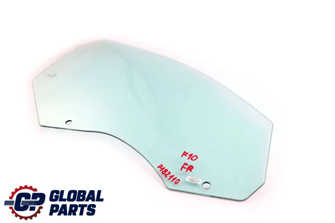  Door Window BMW F10 F11 Front Glass Glazing Green Side AS2 Right O/S - SKU 7182110 - Part number 7182110