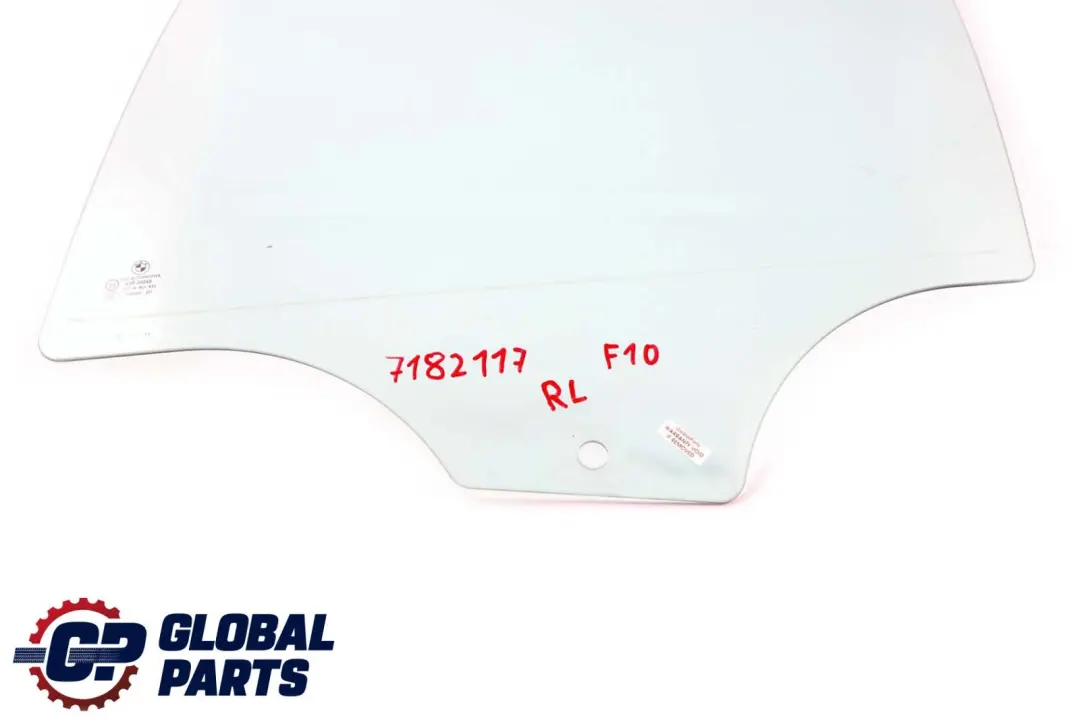 BMW F10 Porta Posteriore Sinistra Vetro Laterale Verde As2 - SKU 7182117 - Numero di parte 7182117