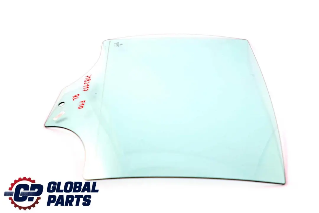 Puerta Trasera Izquierda Cristal Ventana Lateral Verde AS2 para BMW F10 con número de pieza 7182117 BMW F10 Puerta Trasera Izquierda Cristal Ventana Lateral Verde AS2 - SKU 7182117 - Número de pieza 7182117