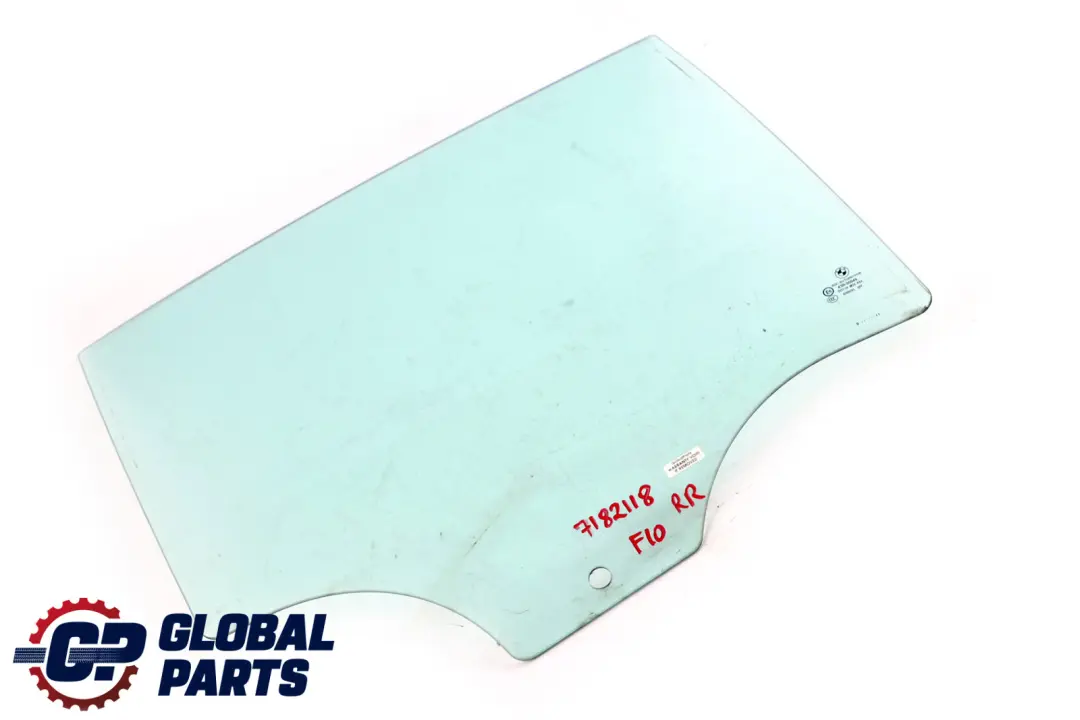 BMW F10 Prawa Szyba Drzwi Prawy Tył AS2 - SKU 7182118 - Numer Części 7182118