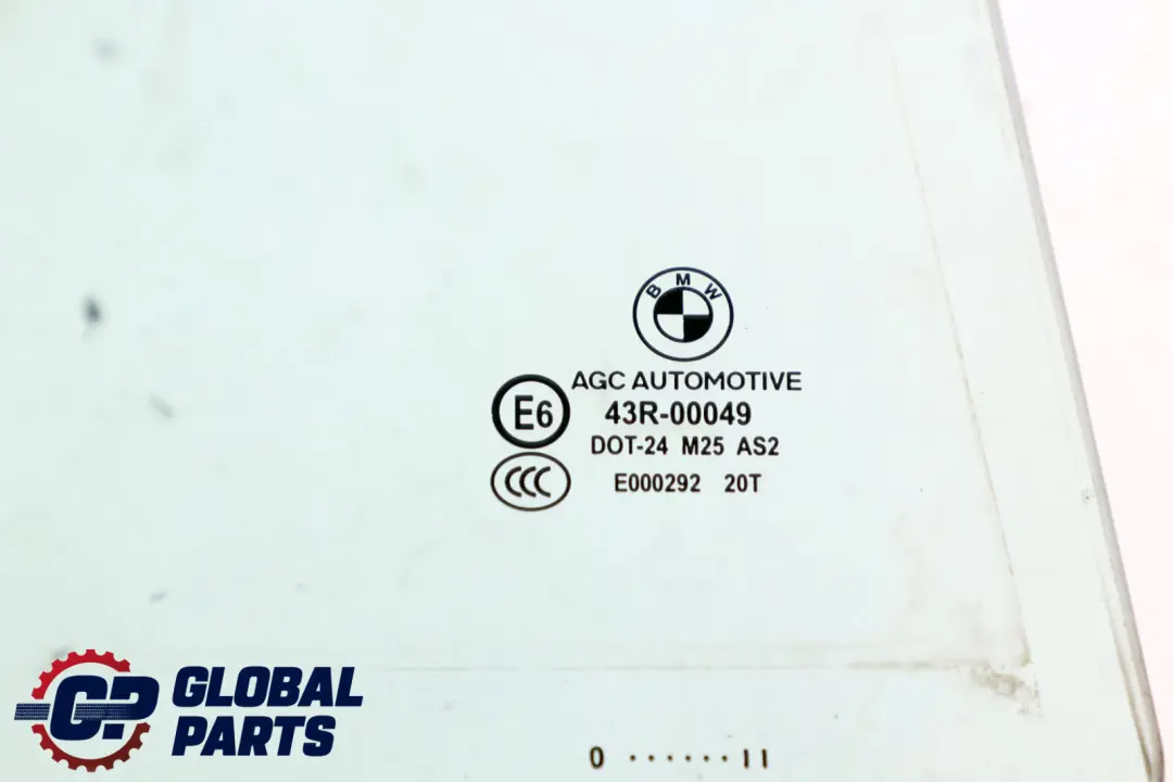 Hintere Rechte Tür Seitenfenster Glas Grün AS2 für BMW F10 mit Teilenummer 7182118 BMW F10 Hintere Rechte Tür Seitenfenster Glas Grün AS2 - SKU 7182118 - Teilenummer 7182118