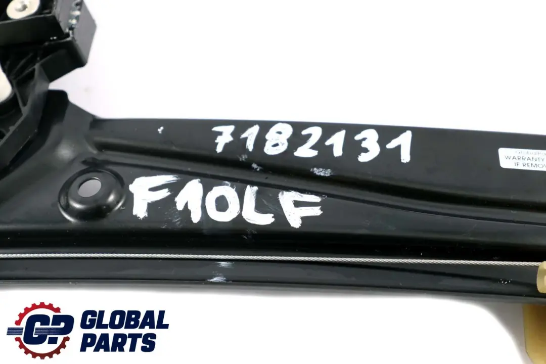 Elevalunas Regulador Delantero Izquierdo para BMW F10 F11 LCI con número de pieza 7182131 BMW F10 F11 LCI Elevalunas Regulador Delantero Izquierdo - SKU 7182131 - Número de pieza 7182131