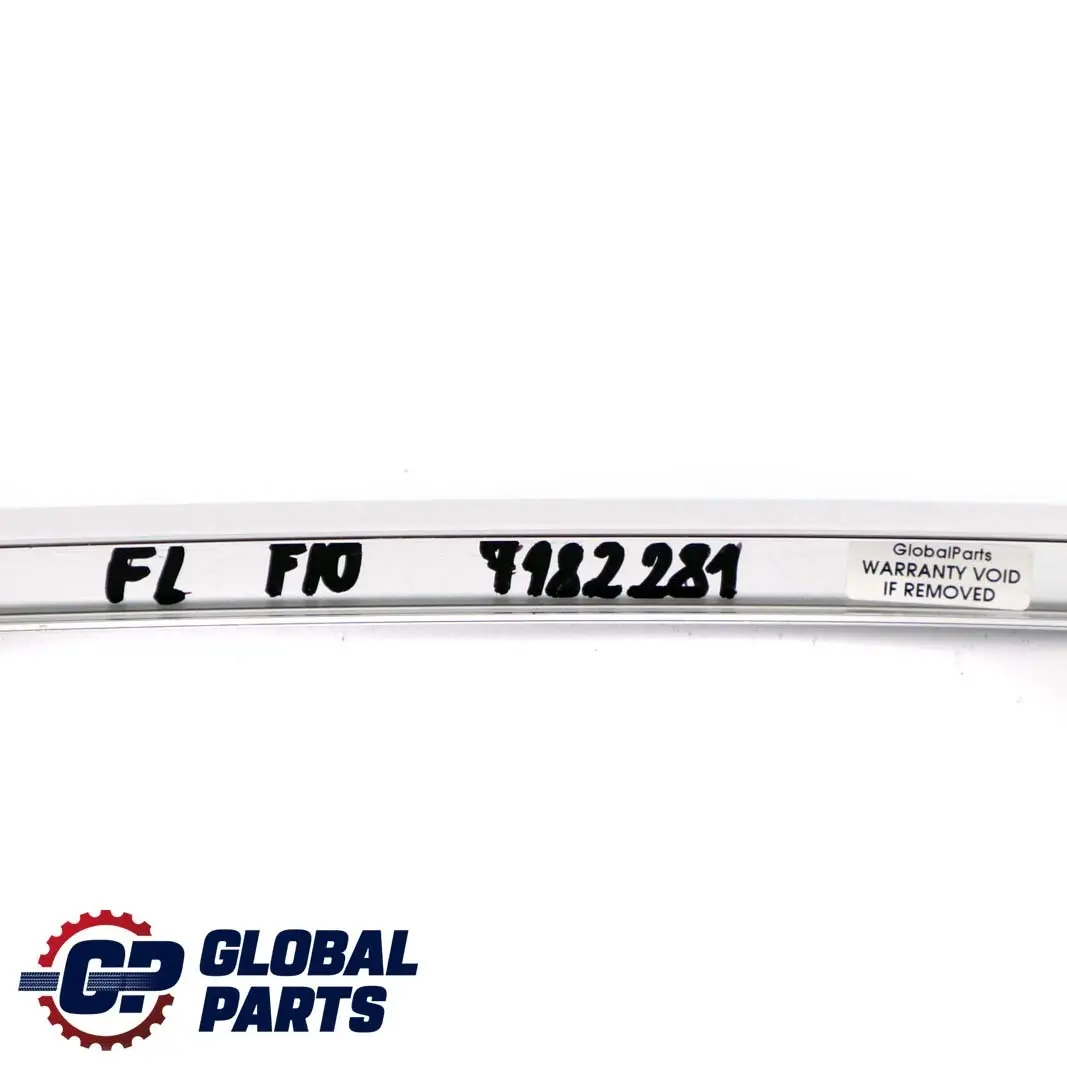 BMW F10 F11 Cadre Garniture Vitre De Porte Avant Gauche - SKU 7182281 - Numéro de pièce 7182281